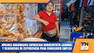 Young graduates face labor oversupply and experience requirements to land a job