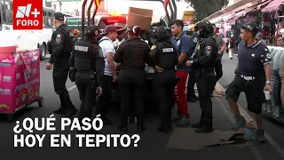 Motociclista atropella a dos personas en Tepito, CDMX: Así fue el accidente