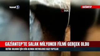 "The Millionaire Morons" Movie Comes to Life in Gaziantep! They Dug Tunnels for Meters Seeking Tr...