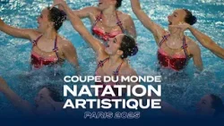 L'équipe de France acrobatique MÉDAILLÉE D'ARGENT ? | Coupe du monde de natation artistique 2025