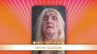 TV Oranje app video message - Jannie Souilljee