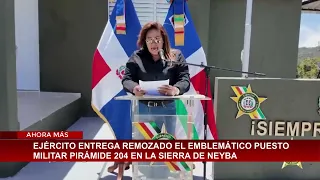 Army renovates iconic Pirámide 204 military post
