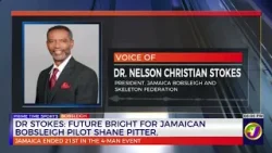 Dr Strokes: Future Bright For Jamaican Bobsleigh Pilot Shane Pitter | TVJ Sports