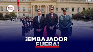 Ortega destituye a su embajador en Colombia