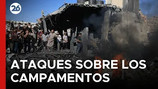 🚨 GAZA | Israeli strikes hit shelters, leaving casualties