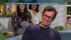 L'Ora Solare (TV2000) Marco Bonini: "Mettersi nei panni degli altri è il dono della scrittura"