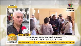 Gobierno reactivará proyecto de la Casa de la Cultura de La Ceiba
