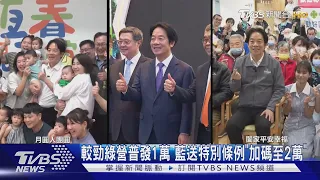跟綠普發1萬較勁! 藍送特別條例「脫鉤總預算」 喊加碼發2萬｜TVBS新聞 @TVBSNEWS01