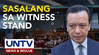 Ex-Sen. Antonio Trillanes IV, may mga bago umanong ilalahad bukas sa impeachment court