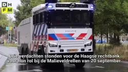 Verdachten Malieveldrellen huilen in rechtbank • Partijen keren zich tegen FVD