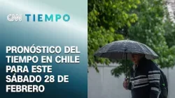 Anuncian lluvias para el sábado y sube la temperatura en Santiago