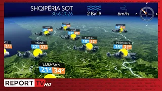 Kushte atmosferike të qëndrueshme, parashikimi i motit për sot