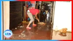 Nairobi Residents Drain Water from houses Days After Friday’s Floods