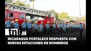 Nicaragua strengthens emergency response with new fire stations