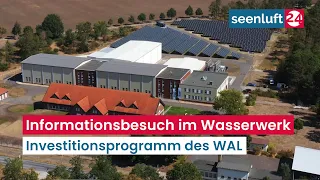 Fact-finding visit to the water treatment plant