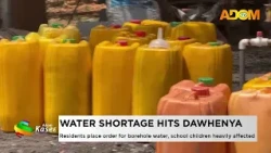 Water Shortage Hits Dawhenya: Residents place order for borehole water, school children affected