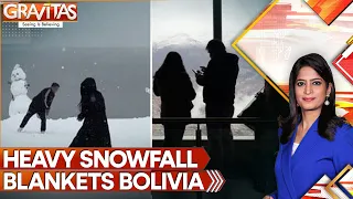 Bolivia: Travellers Left Waiting as Snow Halts Flights | GRAVITAS | WION