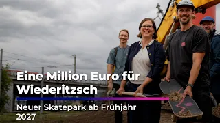 New skatepark in Leipzig: One million euros for Wiederitzsch | Sachsen Fernsehen
