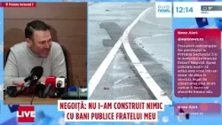 Robert Negoiță recunoaște că a construit drumuri publice pe proprietăți private