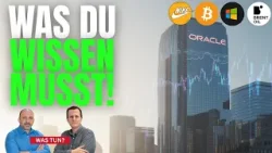 Oracle mit starken Zahlen! Brent-Öl, Microsoft, Nike, Bitcoin im Check