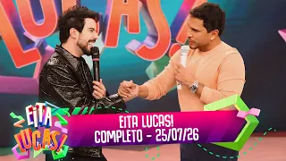 Raffa Torres reveals his GREATEST IDOLS and jumps into the Pool of LUCK | Eita Lucas! (07/25/26)