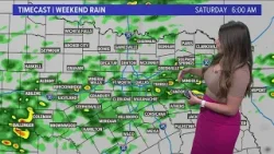 DFW Weather: Latest timeline for rain Saturday, cooler temps through the weekend
