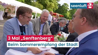 Senftenberg, Senftenberg, and Žamberk - At the City's Summer Reception at the Parkhotel