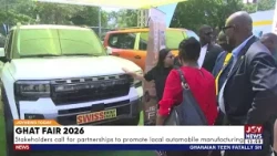 GHAT Fair 2026: Stakeholders call for partnership to promote local automobile manufacturing