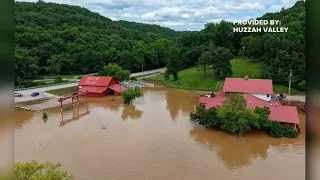 Floodwaters force evacuations at Huzzah Valley Resort, cause catastrophic damage