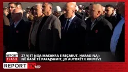 Flashi informativ në Report TV, ora 12:00, 15 Janar 2026