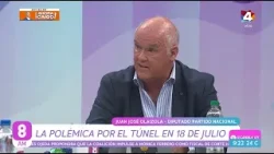 8AM - Juan José Olaizola sobre la polémica por el túnel en 18 de Julio