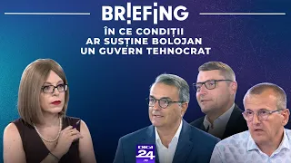 Briefing. Ilie Bolojan spune în ce condiții ar susține PNL un Guvern tehnocrat
