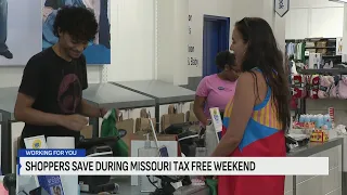 Kansas City shoppers take advantage of Missouri's tax-free weekend