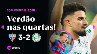 GOLAÇOS, GOL CONTRA E CLASSIFICAÇÃO DO PALMEIRAS APESAR DA DERROTA | FORTALEZA 3X2 PALMEIRAS