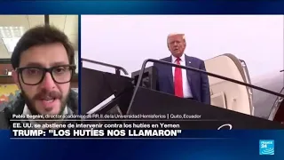 ¿Por qué Trump no se está involucrando en el conflicto en Yemen? • FRANCE 24 Español