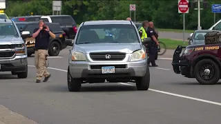 Biker fighting for her life after car crash in Golden Valley