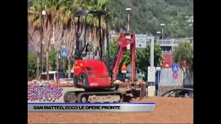 SAN MATTEO, ALZATA DEL PANNO… ANCHE SULLE OPERE - SERVIZIO TG DEL 21/08/2026