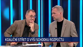 Šťastný: 20 miliard úspor není žádná mantra. Odejdete jako zmoklé slepice, rýpl si Hřib