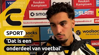 Omar Achouitar's reaction after Vitesse - RKC Waalwijk (1-1) | Connect