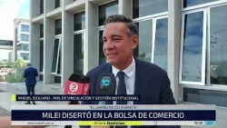 Miguel Siciliano sobre la visita del presidente Javier Milei