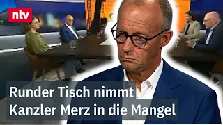 "Why are you breaking your oath of office?" Chancellor Merz faces harsh criticism on "Amt Tisch m...