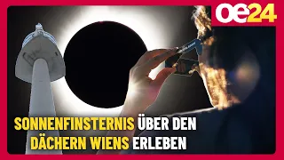 Experience the solar eclipse over the rooftops of Vienna