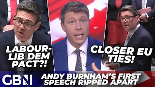 'What are you going to DO?!' | Patrick Christys SLAMS Andy Burnham's 'empty' address to Parliament