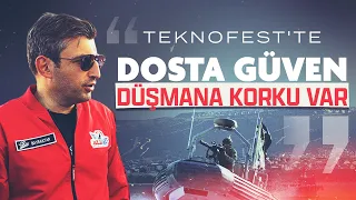 Selçuk Bayraktar answered TRT Haber's questions at TEKNOFEST Blue Homeland