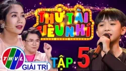 Thử Tài Siêu Nhí - Tập 5 FULL: BẤT NGỜ Cậu bé hát Dân ca ngọt hơn mía lùi gây SỐT chương trình
