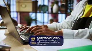 Convocatoria para elección de Secretario y Subsecretario de CONAMIGUA.