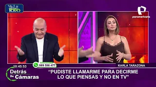 Karla Tarazona and Kurt Villavicencio face to face: this was their tense reunion