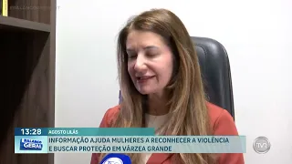 Lilac August: Information helps women recognize violence and seek protection in Várzea Grande