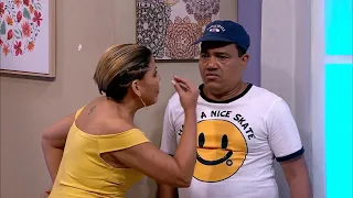 Pinguilo se hace el santo en el Show de Raymond y Miguel
