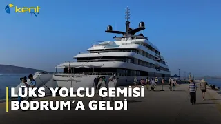 LUXURY CRUISE SHIP ARRIVES IN BODRUM